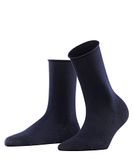 FALKE Dames Sokken Active Breeze W So lyocell eenkleurig 1 paar, Blauw Dark Navy 6370, 39-42