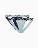 Emporio Armani String slipje voor heren, Violet, L