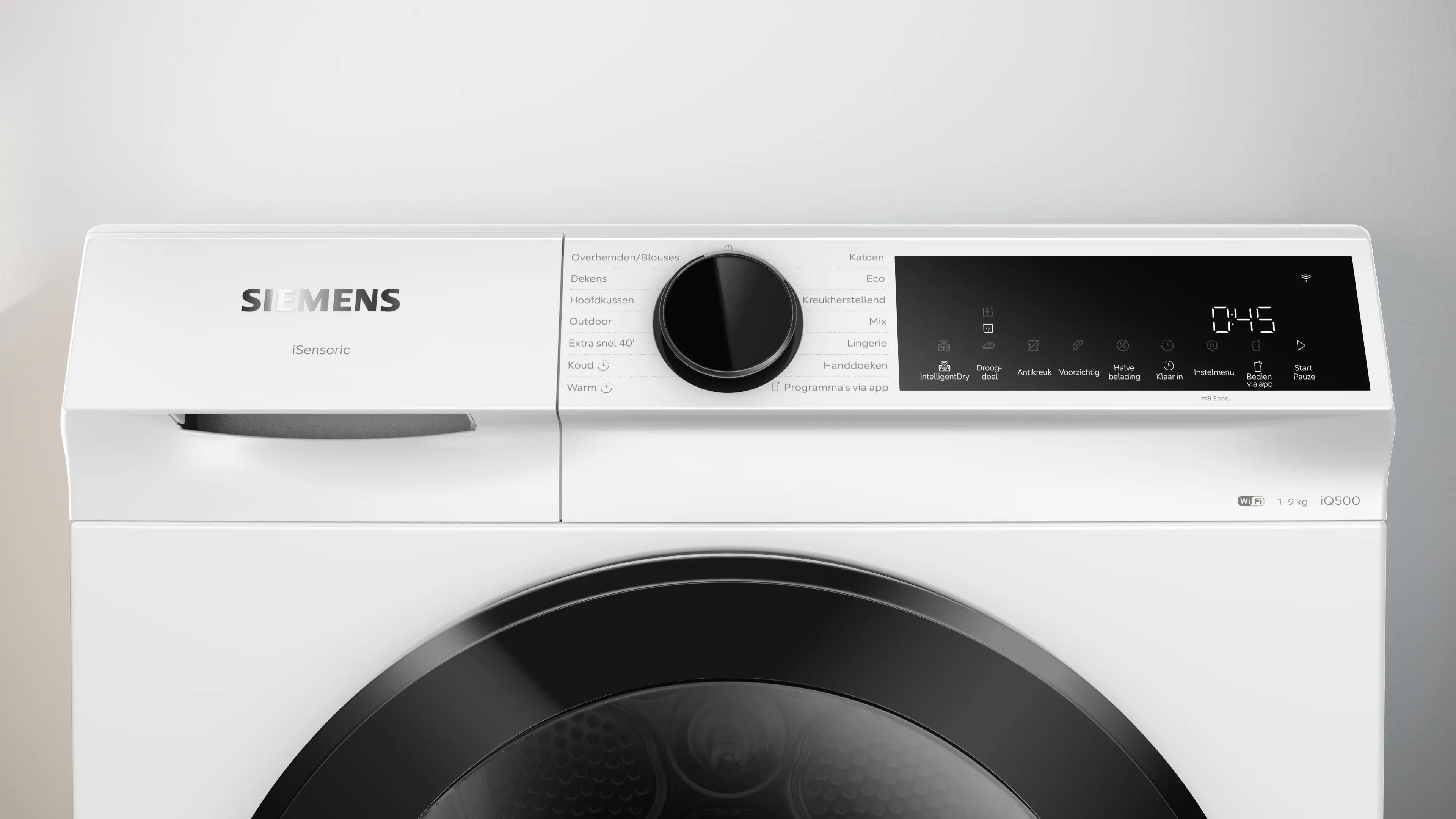 Siemens iQ500 WQ32J200NL Warmtepompdroger - 9 kg - AutoDry - Wit