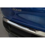 Avisa Achterbumperbescherming van roestvrij staal, compatibel met Peugeot 3008 III 2024- 'Ribs'