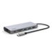 Belkin INC009BTSGY USB-C Docking Station, 7-in-1 Hub, 4K 60Hz HDMI, 100W PD, 2.5Gbps Ethernet, 2x USB-A, SD/microSD Card Reader, Silver