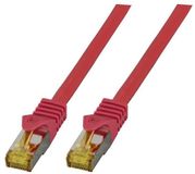 EFB Elektronik CAT6a sFTP kabel 7.5 meter Rood