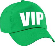 Bellatio Decorations Verkleed VIP pet / baseball cap groen