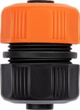 BLACK+DECKER Slangverbinder 1/2 - 13 ⌀ MM - Tuinslangkoppeling - Zwart/Oranje