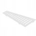 EVISO Mat Witte Hoek Doucheplank RVS Trapeze - Zonder Boren