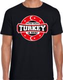 Bellatio Decorations Shoppartners Bv Have Fear Turkey Is Here T-shirt Zwart Heren S
