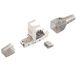 1aTTack.de 10 x Cat.6A RJ45 netwerkkabel LAN-kabel met gereedschaploze stekker, afgeschermd