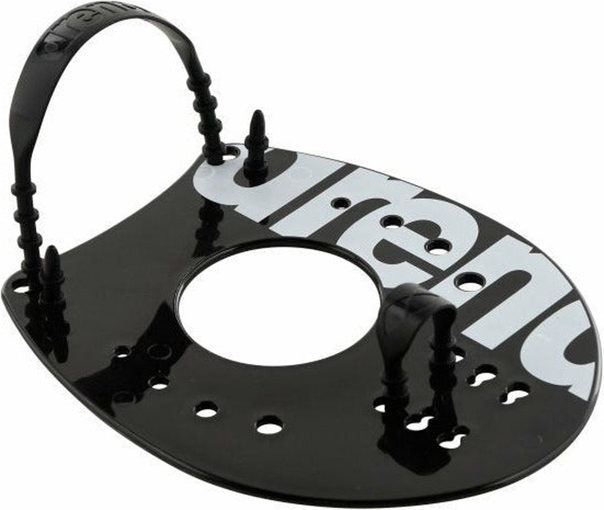 Arena Elite 2 Hand Paddles, zwart