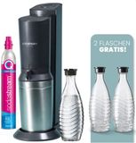 SodaStream Crystal 3.0 Megapack Zwart