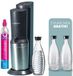 SodaStream Crystal 3.0 Megapack Zwart