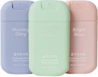HAAN 3-Pack Mix Handspray Handverzorging Navulbaar 3x 30ml Morning Glory, Purifying Verbena & Bright Rose