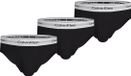 Calvin Klein 3-Pack Heren Slips - Zwart - Maat S