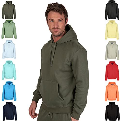 RIPT Essentials RCSWT763 Men's Hoodie Sweatshirt - Army - M