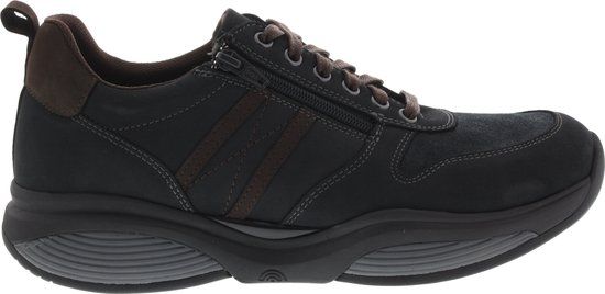 Xsensible veterschoen - Heren - Maat 41 - donkerblauw - Nubuck