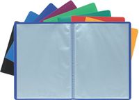 EXACOMPTA Showboek A4 PP 40 hoezen rood