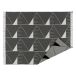 NJRD Plaid en coton Metric focus Noir