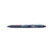 Pilot Rollerpen frixion clicker blauwzwart 0.35mm
