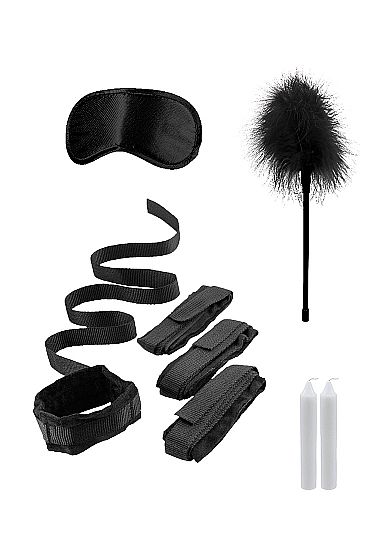 Ouch! Kits Bed Bindings Restraint Kit - Black - Polyester