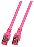 EFB Elektronik CAT6 sFTP kabel 0.25 meter Magenta