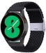 By Qubix Qubix - Braided nylon bandje - Zwart - Geschikt voor Xiaomi Redmi Watch 5 Active / Redmi Watch 5 Lite