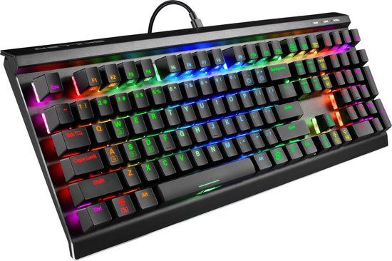 Sharkoon SKILLER SGK60 - Gaming Keyboard - USB - QWERTY US Layout - Black