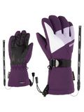 Ziener Lani Skihandschoenen / wintersport voor kinderen | waterdicht en ademend donkerpaars 3,5