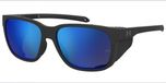 Under Armour UA GLACIAL Lunettes de soleil Hommes - Noir/Bleu - Polarisé - Plastique