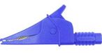 Cliff Croc Clip Veiligheids-krokodilklem Steekaansluiting 4 mm CAT III 1000 V Blauw