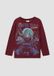 s.Oliver T-shirt met lange mouwen voor jongens, bordeaux, maat 92/98