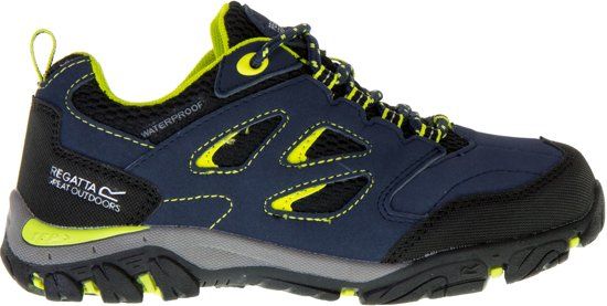 Regatta Holcombe IEP Low Wandelschoenen - Maat 29 - Unisex - navy/zwart/geel