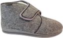 Fischer 2613 82 Hoge Pantoffels Grijs 100% Wol Heren - Grijs - 47