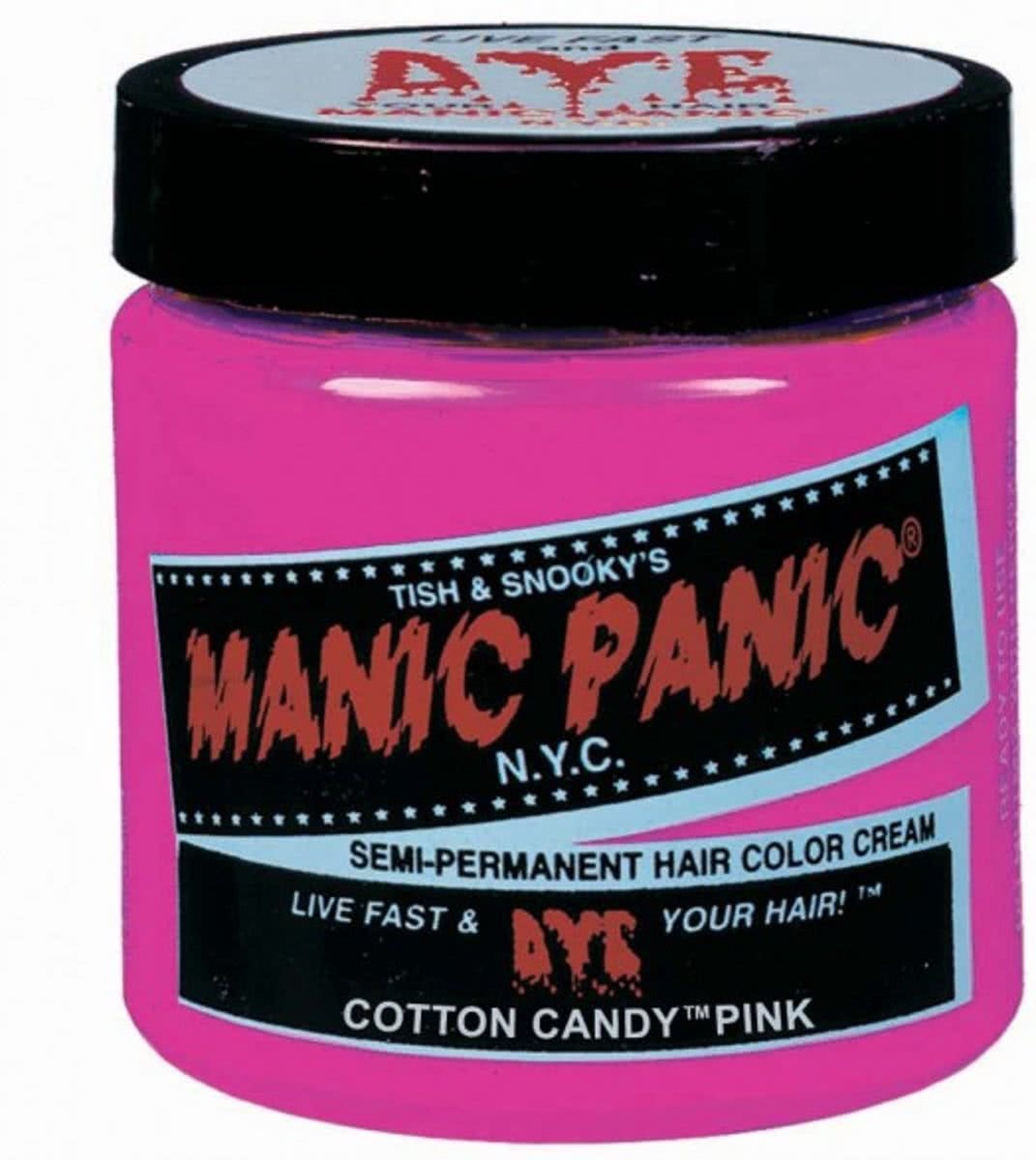 Manic Panic Classic Cotton Candy Pink - Haarverf Ga voor een felgekleurde look