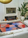 Louis De Poortere Wasbaar Binnen & Buiten Vloerkleed - 240 x 340 cm - Shapes Carpe Diem - Laagpolig Tapijt - Gerecycled PET - Made in Belgium - Circulair