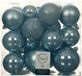 Decoris Kaemingk B.V. 52x stuks kunststof kerstballen lichtblauw 6-8-10 cm - Onbreekbare plastic kerstballen