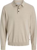 JACK & JONES JJEBASIC KNIT LS POLO SN PLS Heren Trui