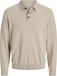 JACK & JONES JJEBASIC KNIT LS POLO SN PLS Heren Trui