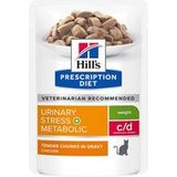 Hill's c/d Urinary Stress + Metabolic Feline 36 x 85 g