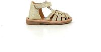 Méduse sandales bébé Sunlittle doré paillettes cuir velcro 20