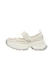 BUFFALO Ballerina met riempjes 'Saturn ' crème / offwhite