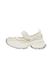 BUFFALO Ballerina met riempjes 'Saturn ' crème / offwhite