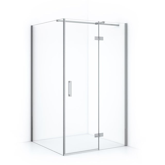 Maxaro Douchecabine Diamond 120x90cm 8mm Helder Veiligheidsglas Chroom met Draaideur