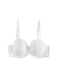 Next - Dames - Comfortabele DD+ beha met lichte vulling, zonder schouderbandjes en multiway voor ultiem comfort - Wit