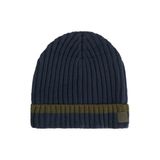 Stains&Stories katoenen muts - donkerblauw