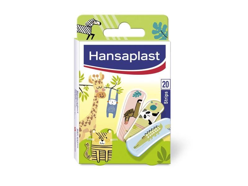 Hansaplast Kids Animal - 20 stuks - Meerkleurig