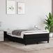 vidaXL Boxspring Bed 120x200 cm Stof Zwart