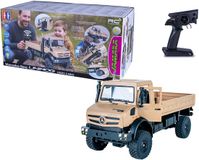Jamara Mercedes-Benz Unimog U5023 RC Vrachtwagen 1:14 2,4GHz Bruin