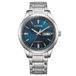Citizen NY4058-79LC Horloge - Staal - Zilverkleurig - Blauwe Wijzerplaat - Ø 40 mm