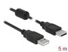 Delock Cable USB 2.0 Type-A male > USB 2.0 Type-A male 5.0 m black