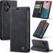 Casemania Hoesje Geschikt voor Apple iPhone 16 Plus - Charcoal Gray - Dunne Portemonnee Book Case - Slim Wallet Case met Pasjeshouder