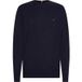 Tommy Hilfiger Tableau Monogramme en coton et cachemire MW0MW28046 DW5 BLUE